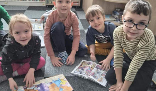 Návšteva - knižnica 